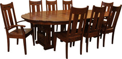 60" RD Greene & Greene Gamble House Dining Set-6