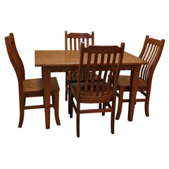 30" x 48" Amish Harvest Shaker Dining Set 2