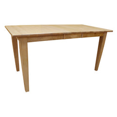 Harvest Shaker Dining Table w/ Leaf