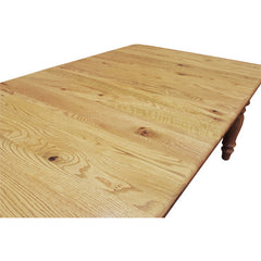 44" x 96"Traditional Harvest Table w/ leaves