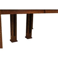 60" x 60" Amish Mission Parker Table w/ 12 Leaves
