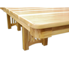 Ridge Mission Table w/ Four Leaves