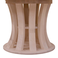 Amish 54" Round Dining Table w/ Spoke Base