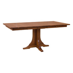 36" x 36" Mission Square Dining Table with leaves