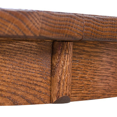 Mission Round Dining Table with 2 Leaves