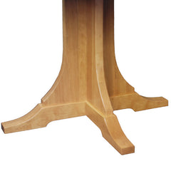 38" Cherry Round Mission Table