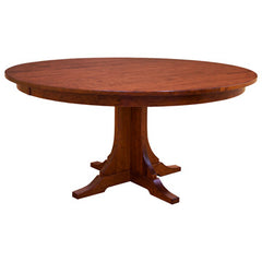 Amish Mission 60" Round Dining Table