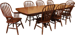 Amish Traditional Double Base Dining Set-4