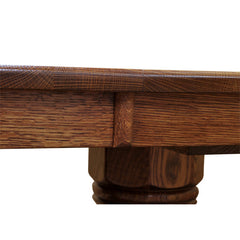 Amish Traditional Double Base Table w/ 4-Leaves