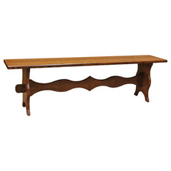 60" Amish Mission Trestle Bench