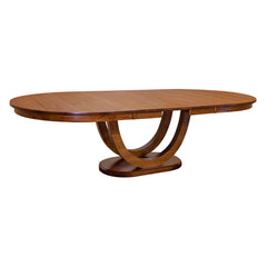 72" Oval Dining Table w/ 3 Leaves
