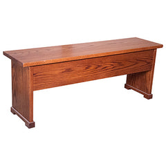 Plank Bench Storage