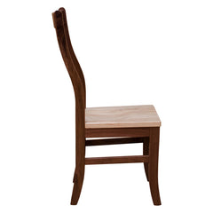 Rochester Side Chair- Walnut/Wormy Maple