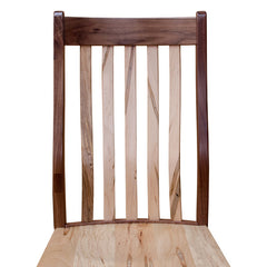 Rochester Side Chair- Walnut/Wormy Maple