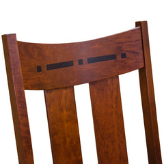 Amish Lilac Arm Chair w/ Inlay
