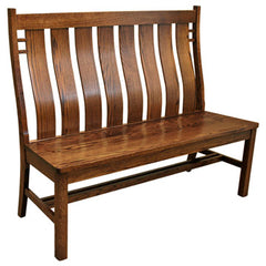 52" Amish Mission Bungalow Bench