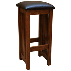 30" Amish Mission Barstool w/ No Back