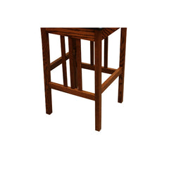 30" Amish Mission Barstool w/ Back