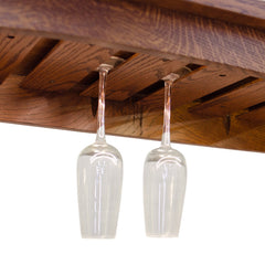 Amish Wine Glass Rack Server