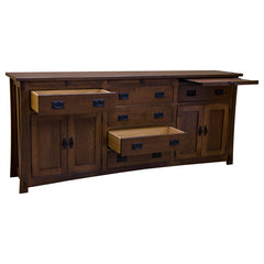 84" Amish Mission Server Buffet