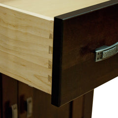 62" Amish Mission Two-Tone Server