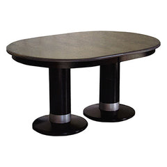 Alcoe Round Double Pedestal