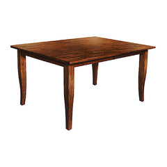 Curved Shaker Leg Dining Table