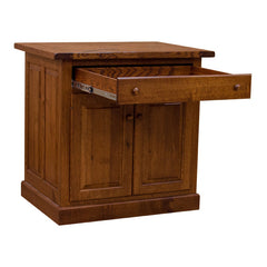 1/4 White oak Bread Board Top- Kitchen Island