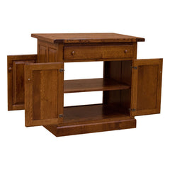1/4 White oak Bread Board Top- Kitchen Island