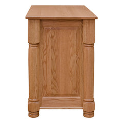 Red Oak Kitchen Island - Top and Base