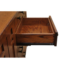 60" Amish Mission Bungalow Server
