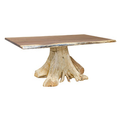Live Edge Walnut Slab - Cedar Stump