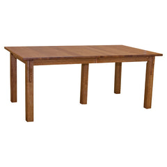 42" Amish Mission Dining Table w/ 4-Leaves