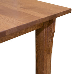 42" Amish Mission Dining Table w/ 4-Leaves