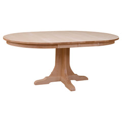 48" Round Dining Table with Leaf