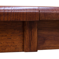 Pedestal Dining Table w/ 2 leaves