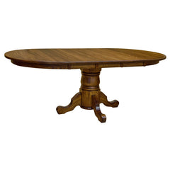 Amish Traditional Standard Elm Table w/3-Leaves