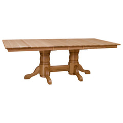 Traditional Double Pedestal Table