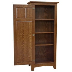 23" x 55" Amish Mission Jelly Cabinet