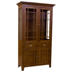 44" Amish Mission China Cabinet
