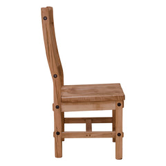 Rustic Timber Side Chair