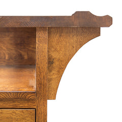 Mission Bar with Wine Cooler