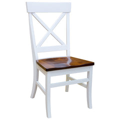 Single " x " Back Side Chair