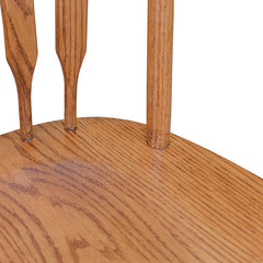 Traditional Jumbo Bow Back Side Chair