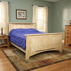 Dutch Maple Queen Panel Bed