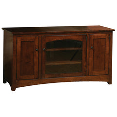 60 '' Modern Shaker TV Stand on Casters