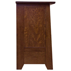 60" Amish Mission Tempe Glass TV Stand
