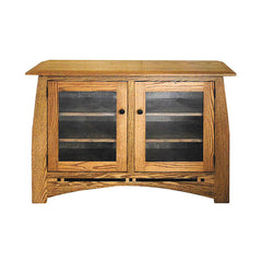 Aspen 46" TV Stand w/ Glass Doors