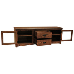 70" Amish Mission TV Stand, Red Oak