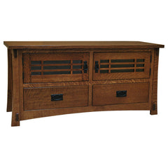 50" x 24" Amish Craftsman TV Stand